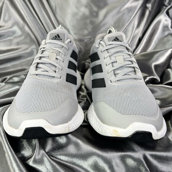 Adidas Mens Edge Gameday EG1444 Gray Black Running Shoes Sneakers Size 6.5 US/39 - Picture 6 of 17